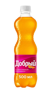 Газированный напиток Добрый Манго-Маракуйя безалкогольный 500мл