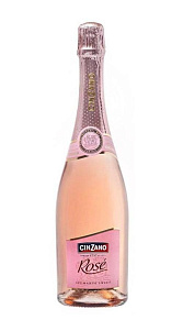 Вино игристое Cinzano Rose розовое сладкое 9.5% 0.75л.