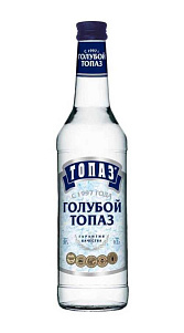 Настойка горькая Голубой топаз 38% 0.5л