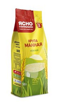 Крупа манная Ясно солнышко 500г