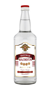 Водка Русская Валюта 38% 0.7л