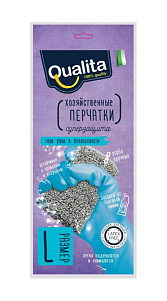Перчатки Qualita Хозяйственные суперзащита р.L 