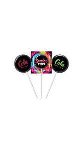 Карамель на палочке Sweet Pops Black 10г