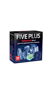 Таблетки Five Plus для посудомоечных машин 30шт 