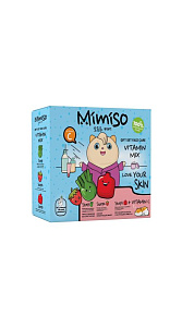 Подарочный набор Mimiso Vitamin Mix Гоммаж для лица+Пенка сельдерей и алое 200мл 