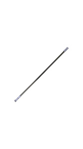 Карниз для ванной комнаты стальной 1.1-2м 