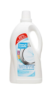 Гель для стирки Fresh week White кристальный белый 2л