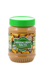 Паста Азбука продуктов Экстра арахисовая 510г