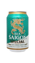Пиво Saigon, Особое-Special светлое фильтрованное пастеризованное 4,9% 0,33л