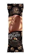 Мороженое Casa del Gelato Джандуйа эскимо пломбир шоколадный с орехом 70г