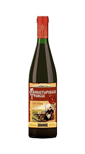 Вино Монастырская трапеза, красное сухое 10-12% 0,7л
