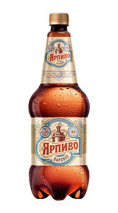 Пиво Ярпиво Паровое светлое 4.8% 1.25л