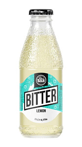Газированный напиток Starbar Bitter Lemon безалкогольный 175мл