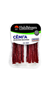 Семга FishBergen вяленая соломка 70г