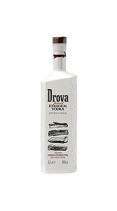 Водка Drova очищена березовым углем 40% 0.5л