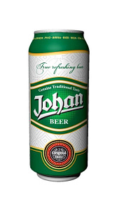 Пиво Johan светлое фильтрованное 4% 0.5л
