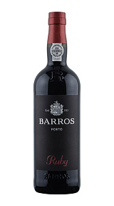 Вино крепленое Barros Porto Ruby Красное Сладкое 19 % 0,75л