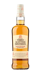Виски Three Scottish Brothers 20 лет 40% 0.7л