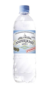 Вода Липецкий Бювет артезианская питьевая негазированная 0.5л