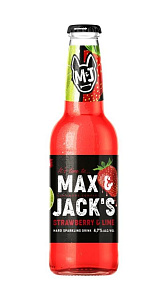 Пивной напиток Max&Jack’s Strawberry Lime Клубника-лайм 4.7% 450мл