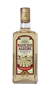 Текила Rancho Alegre Gold 40% 0.7л