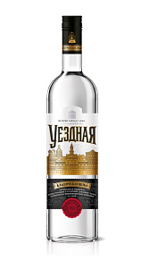 Водка Уездная 40% 0.5л