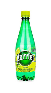 Вода газированная Perrier Lemon минеральная 500мл