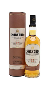 Виски Knockando 12 Years Old солодовый в подарочной упаковке, 43% 0,7л.