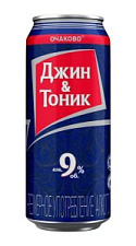 Напиток слабоалкогольный Джин-Тоник 9% 450мл