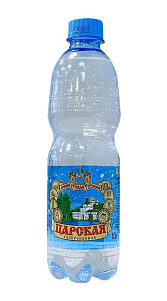 Вода Царская минеральная лечебно-столовая газированная 0.5л