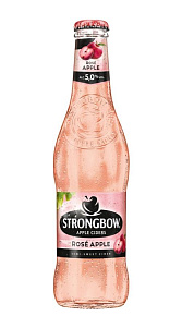 Сидр Strongbow Розовое яблоко 5.0% 400мл