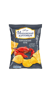 Чипсы картофельные Московский Картофель Королевский краб 60г