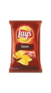 Чипсы картофельные Lays Бекон 50г