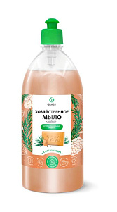 Мыло жидкое Grass хояйственное с маслом кедра 1л