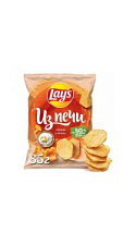 Чипсы картофельные Lays Из печи Лисички в сметане 85г