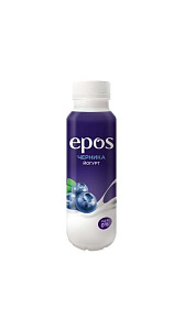 Йогурт питьевой Epos Черника 250г