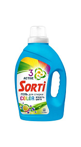 Гель для стирки Sorti Color 1200г 
