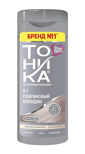 Бальзам оттеночный Тоника Платиновый блондин 9.1 150мл