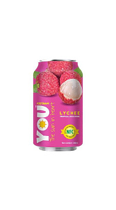 Напиток сокосодержащий You Vietnam Lychee 330мл