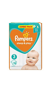 Подгузники Pampers Sleep and Play №3 6-10кг 78шт