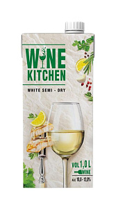 Вино Wine Kitchen белое п/сух 10.0-12.0% 1л