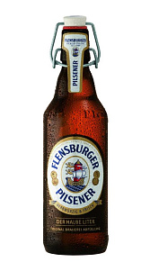 Пиво Flensburger Pilsener светлое 4.8% 0.5л