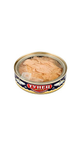 Тунец Вкусные консервы филе в масле 160г