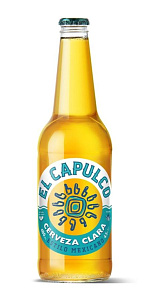 Пивной напиток El Capulco светлое фильтрованное 4.5% 400мл