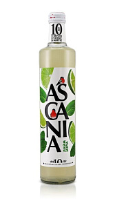 Лимонад Ascania Лайм-Мята сильногазированный 500мл