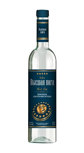 Водка Высшая Лига, Blue line 40% 0.5л