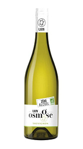 Вино Uby Osmose Sauvignon Blanc безалкогольное белое п/сл 0% 0.75л