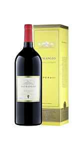 Вино Satrapezo, Saperavi красное сухое в подарочной упаковке 14% 1,5л