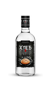 Водка Хлеб Соль Традиционная 40% 0.5л