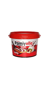 Паста Pamiyella Duo шоколадно-ореховая 600г